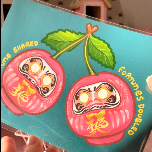 Daruma Doll - A5 Print