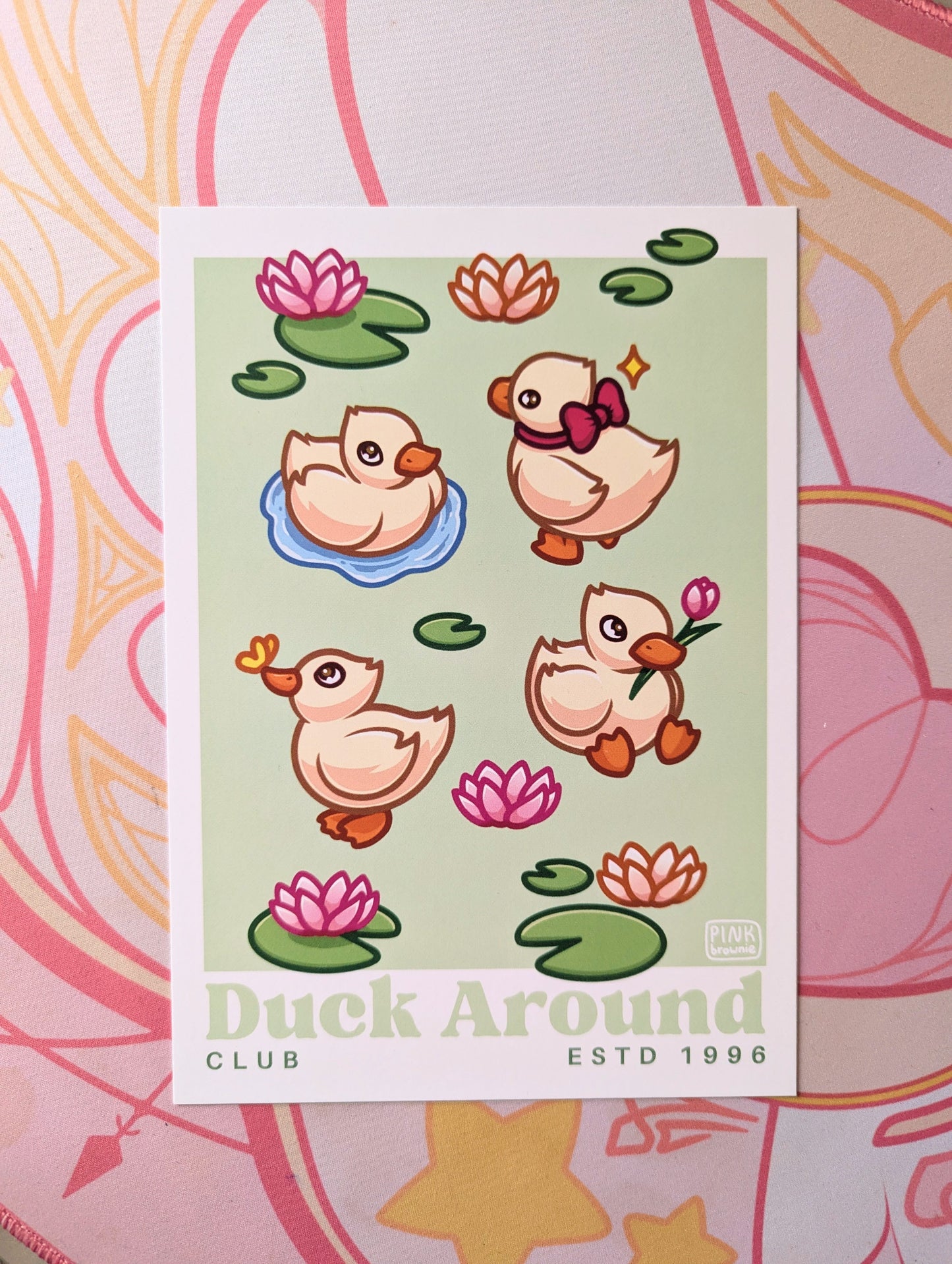 Duck Around Club - A5 Print