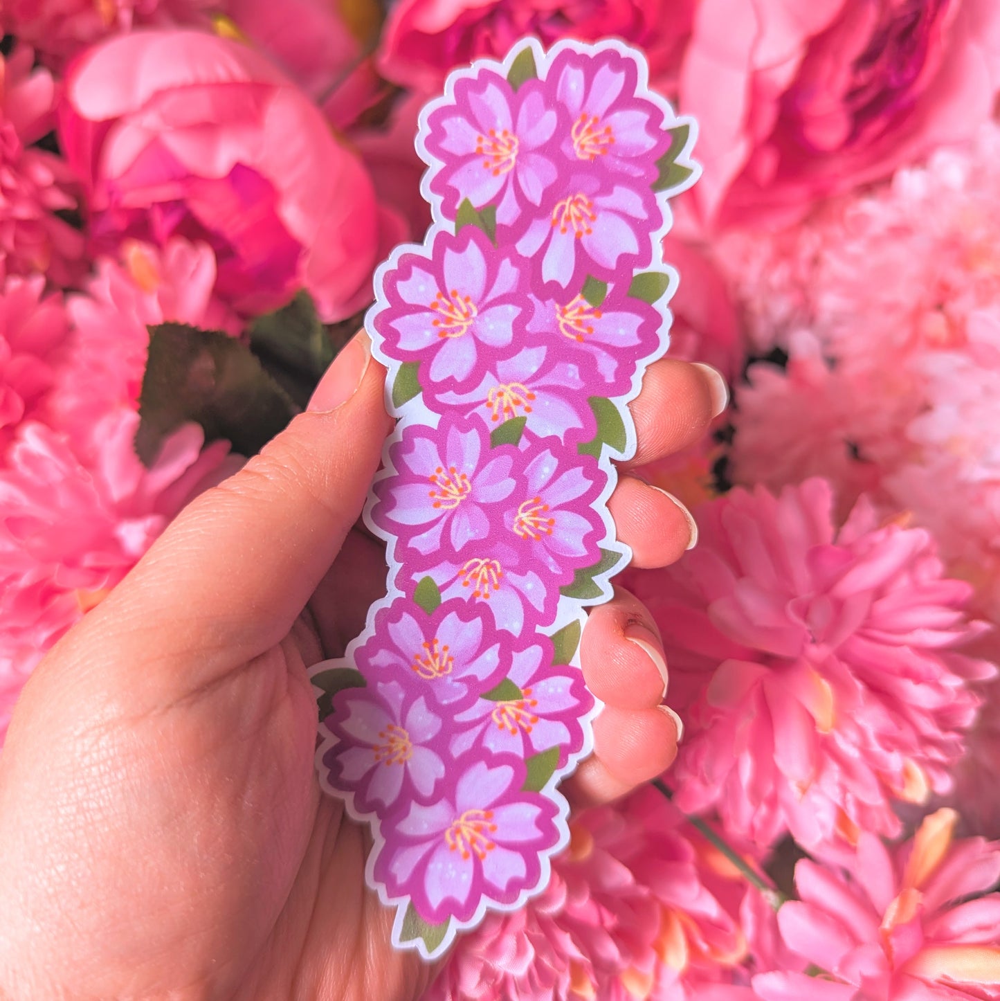 Sakura Flowers- Bookmark