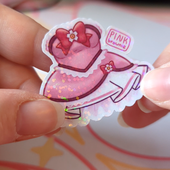 Magical Girl Dress - Sticker