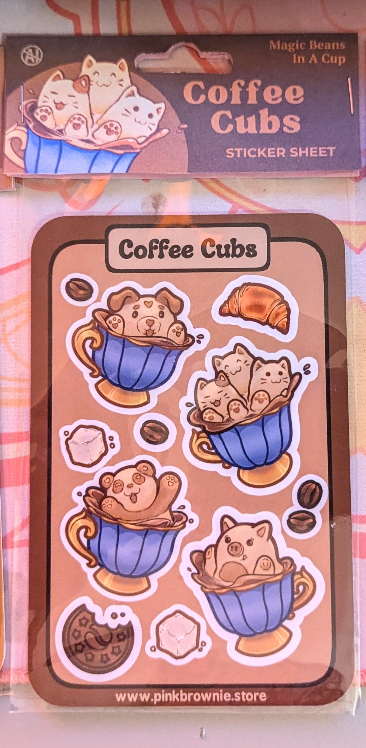 Coffee Cubs - Sticker Sheet