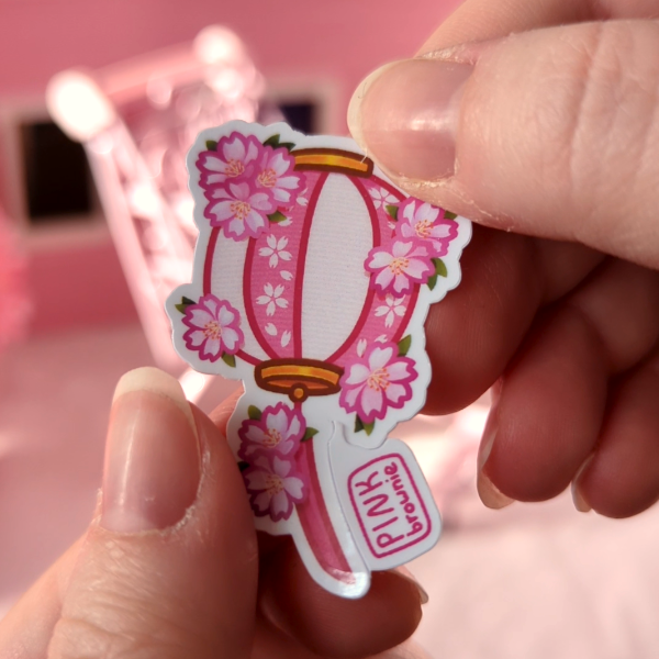 Sakura Lantern - Sticker