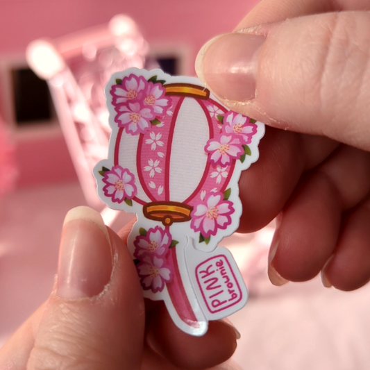 Sakura Lantern - Sticker